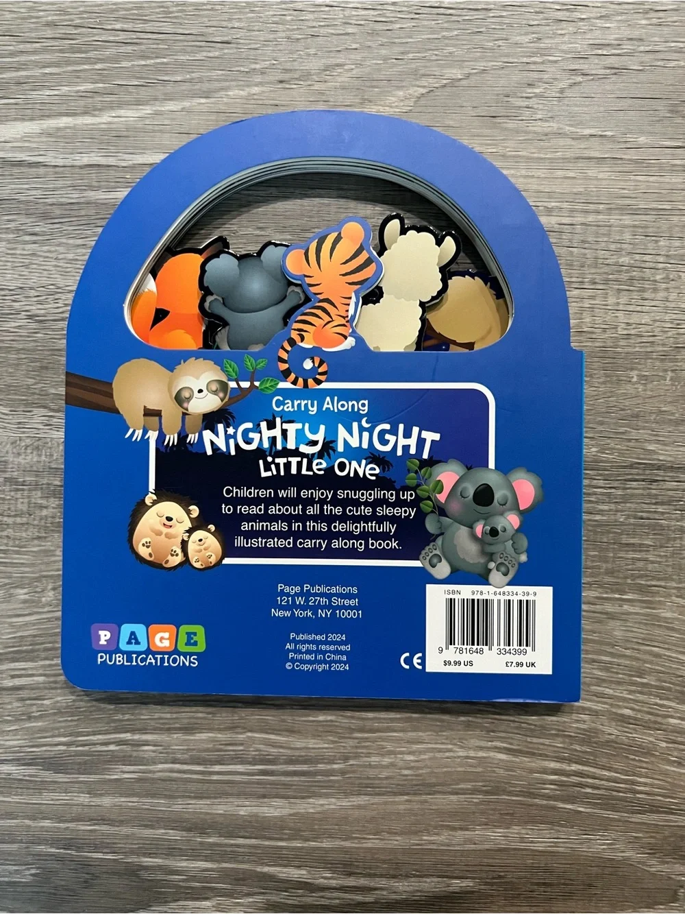 Nighty Night Little One Carry-Along Board Book